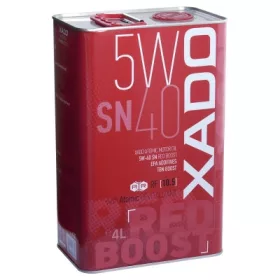XADO 5W-40 SN Red Boost motorolaj - 4liter