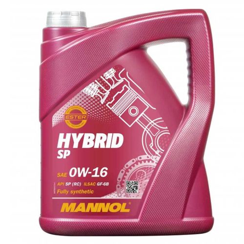 Mannol 7920-5 Hybrid SP 0W-16 motorolaj, 5lit.