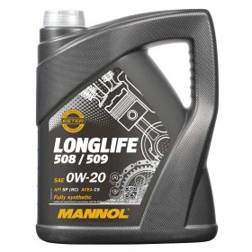  Mannol 7722-5 Longlife 508/509 0W-20 (0W20) (0W20) motorolaj, 5lit