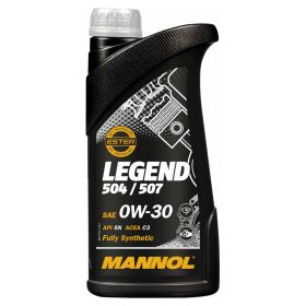 Mannol 7730-1 Legend 504/507 0W-30 (0W30) motorolaj, 1lit