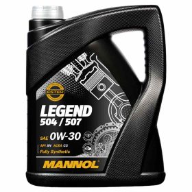 Mannol 7730-5 Legend 504/507 0W-30 (0W30) motorolaj, 5lit