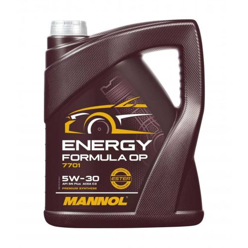 Mannol 7701-5 Energy Formula OP 5W-30 (5W30) motorolaj 5lit.