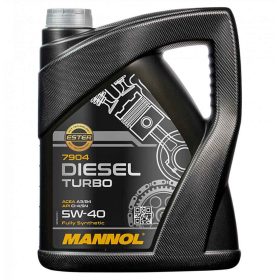 Mannol 7904 Diesel Turbo 5W-40 (5W40) motorolaj 5lit.