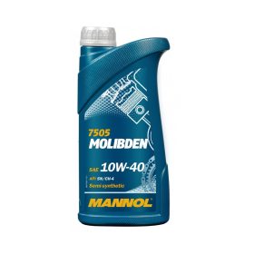 Mannol 7505 Molibden 10W-40 (10W40) motorolaj, 1lit