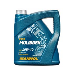 Mannol 7505 Molibden 10W-40 (10W40) motorolaj, 4lit