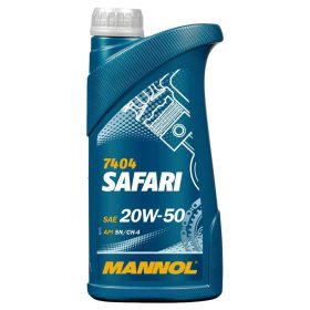 Mannol 7404 Safari 20W-50 (20W50) motorolaj 1lit.