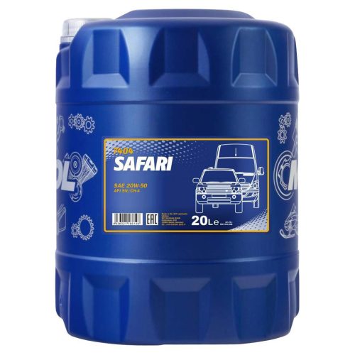 Mannol 7404 Safari 20W-50 (20W50) motorolaj 20lit.