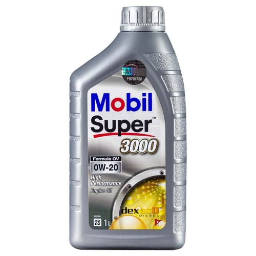 Mobil Super 3000 Formula OV 0W-20 (0W20) motorolaj, 1lit