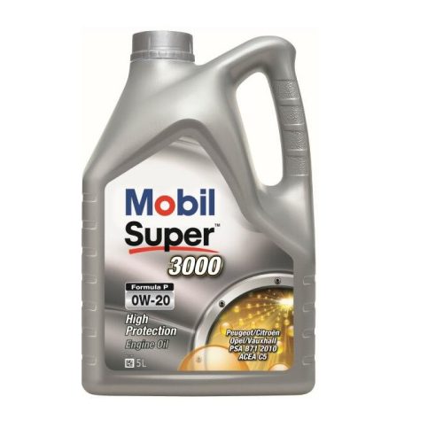 Mobil Super 3000 Formula P 0W-20 (0W20) motorolaj, 5lit