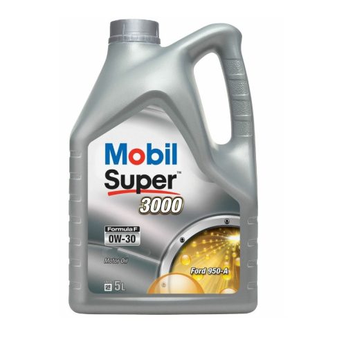 Mobil Super 3000 Formula F 0W-30 (0W30) motorolaj, 5lit