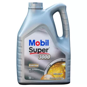 Mobil Super 3000 X1 5W-40 motorolaj, 5lit