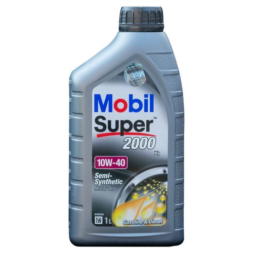 Mobil Super 2000 X1 10W-40 (10W40) motorolaj, 1lit