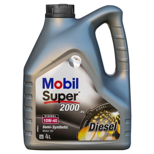 Mobil Super 2000 X1 Diesel 10W-40 (10W40) motorolaj, 4lit