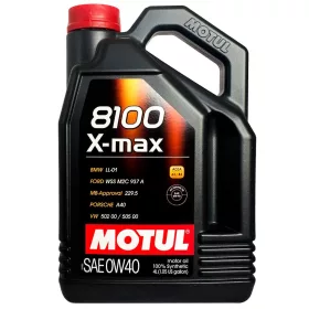 Motul 8100 X-max 0W-40 motorolaj, 4lit. 104532