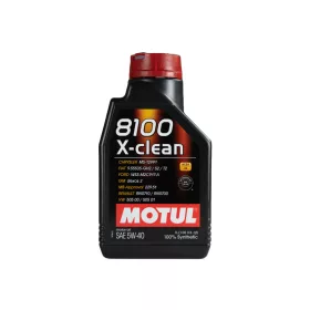 Motul 8100 X-clean 5W-40 motorolaj, 1lit. 102786