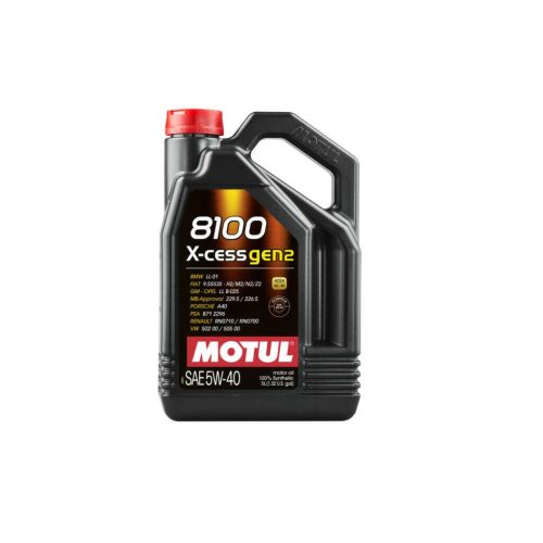 Motul X-cess gen2 5W-40 (5W40) motorolaj, 5lit. 109776