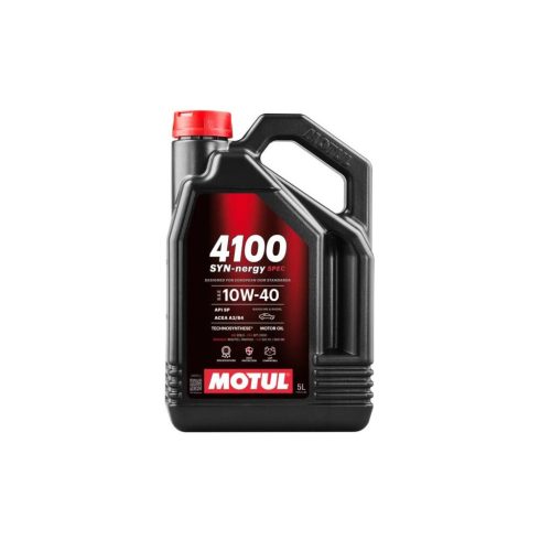 Motul 4100 SYN-nergy Spec 10W-40 (10W40) motorolaj, 5lit. 112892