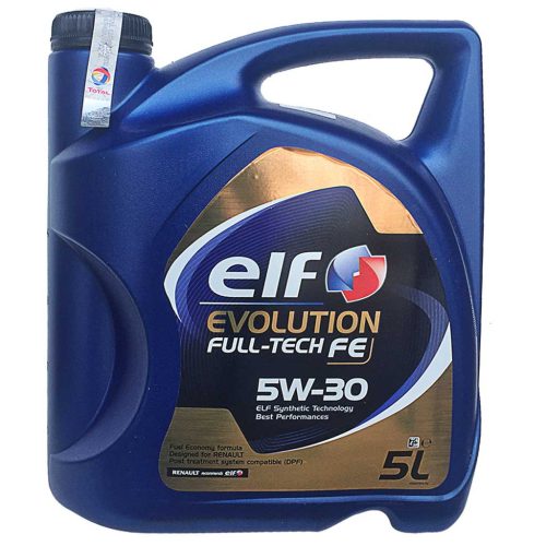Elf Evolution Full-tech FE 5W-30 (5W30) motorolaj, 5lit