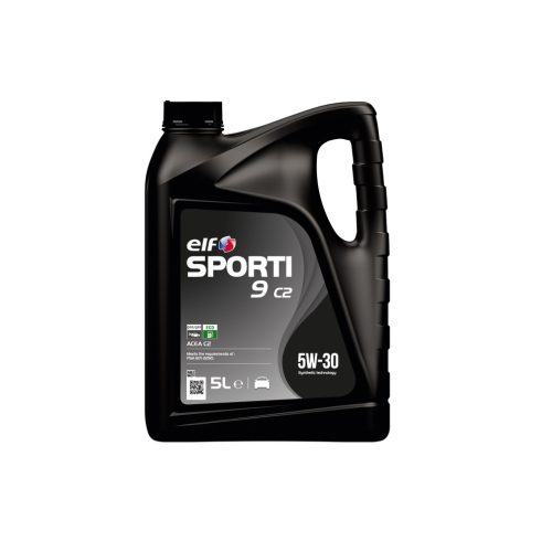 Elf Sporti 9 C2 5W-30 (5W30) motorolaj, 5lit