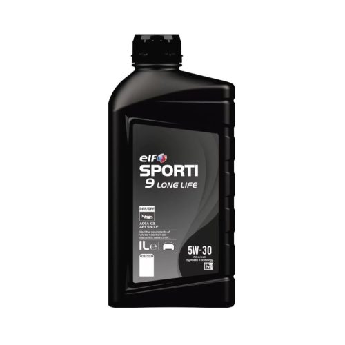 Elf Sporti 9 Long Life 5W-30 (5W30) motorolaj, 1lit