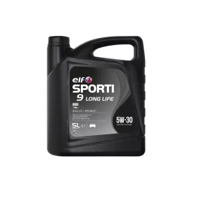 Elf Sporti 9 Long Life 5W-30 motorolaj, 5lit
