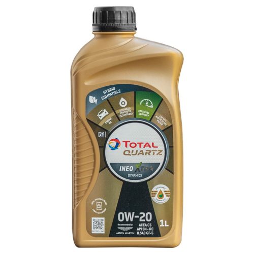 Total Quartz Ineo Xtra Dynamics 0W-20 (0W20) motorolaj, 1lit.