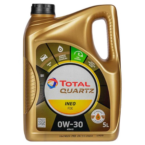 Total Quartz INEO FDE Ford WSS-M2C950-A 0W-30 (0W30) motorolaj, 5lit.