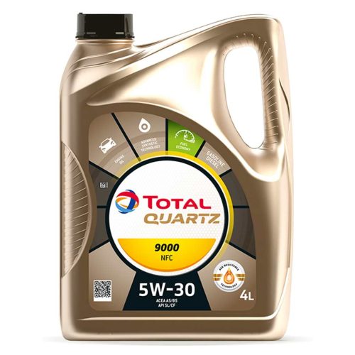 Total Quartz 9000 Future NFC Fuel Economy 5W-30 (5W30) motorolaj, 4lit.