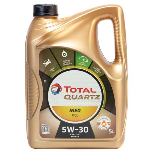 Total Quartz INEO MDC 5W-30 (5W30) motorolaj, 1lit