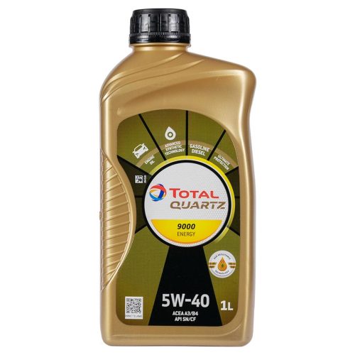 Total Quartz 9000 Energy 5W-40 (5W40) motorolaj, 1lit