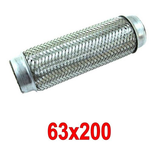 Kipufogó flexibilis cső, flexicső, 63x200mm