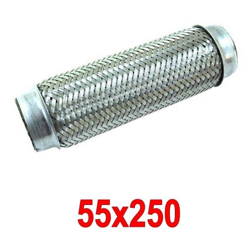 Kipufogó flexibilis cső, flexicső, 55x250mm