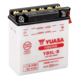   Yuasa Yumicron YB5L-B motorkerékpár akkumulátor, 12V 5,3Ah 60A J+