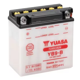   Yuasa AGM YB9-B motorkerékpár akkumulátor, 12V 9Ah 115A B+