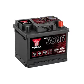   Yuasa SMF YBX3063 akkumulátor, 12V 45Ah 440A J+ EU, alacsony