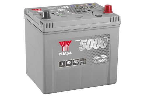 Yuasa Silver High Performance SMF YBX5005 akkumulátor, 12V 65Ah 580A J+, japán