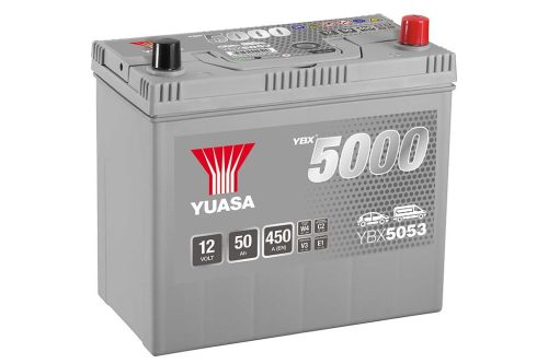 Yuasa Silver High Performance SMF YBX5053 akkumulátor, 12V 50Ah 450A J+, japán