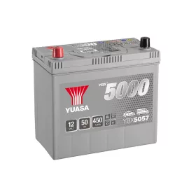   Yuasa Silver High Performance SMF YBX5057 akkumulátor, 12V 50Ah 450A B+, japán