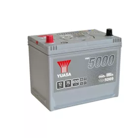   Yuasa Silver High Performance SMF YBX5069 akkumulátor, 12V 75Ah 650A B+, japán