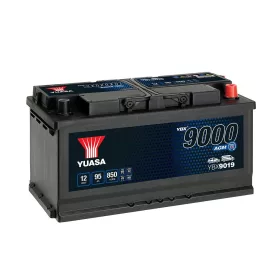   Yuasa AGM Start Stop Plus YBX9019 akkumulátor, 12V 95Ah 850A J+ EU, magas