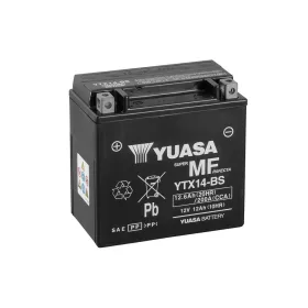   Yuasa YTX14-BS VRLA AGM  motorakkumulátor, 12V 12,6Ah 200A B+