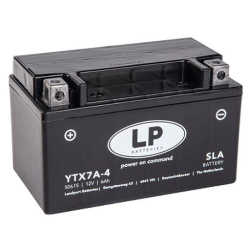 Landport YTX7A-4 motorakkumulátor, zárt, SLA, 12V 6Ah 90A