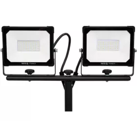   Elektromos állványos LED dupla reflektor 5700 lumen 2*30W YATO